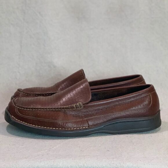 H.S. Trask Moc Toe Loafers Mens Size 11M - Picture 4 of 16